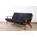 Mobiliário de moldura de madeira maciça de cadeira hans